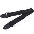 Adjustable Wide Guitar Strap – Woven Fabric, Acoustic & Electric Guitar Strap SWANS Black