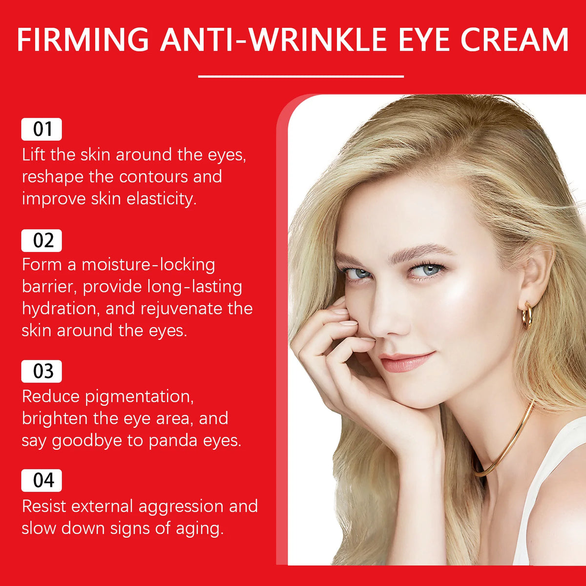 EELHOE Lifting Eye Cream – Firming & Dark Circles 30ml Eye Firming Cream SWANS
