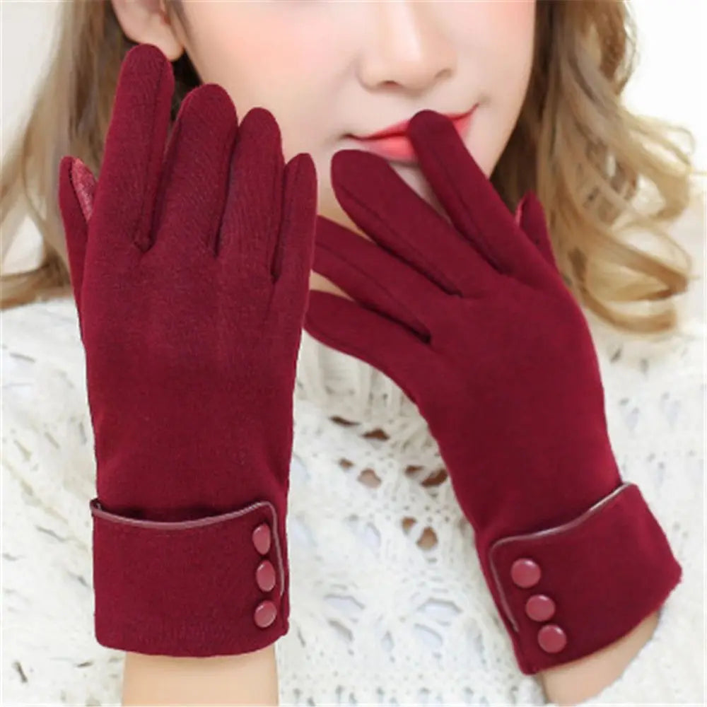 Women's Windproof Touch Screen Winter Gloves – Velvet Warm Winter Touch Gloves SWANS