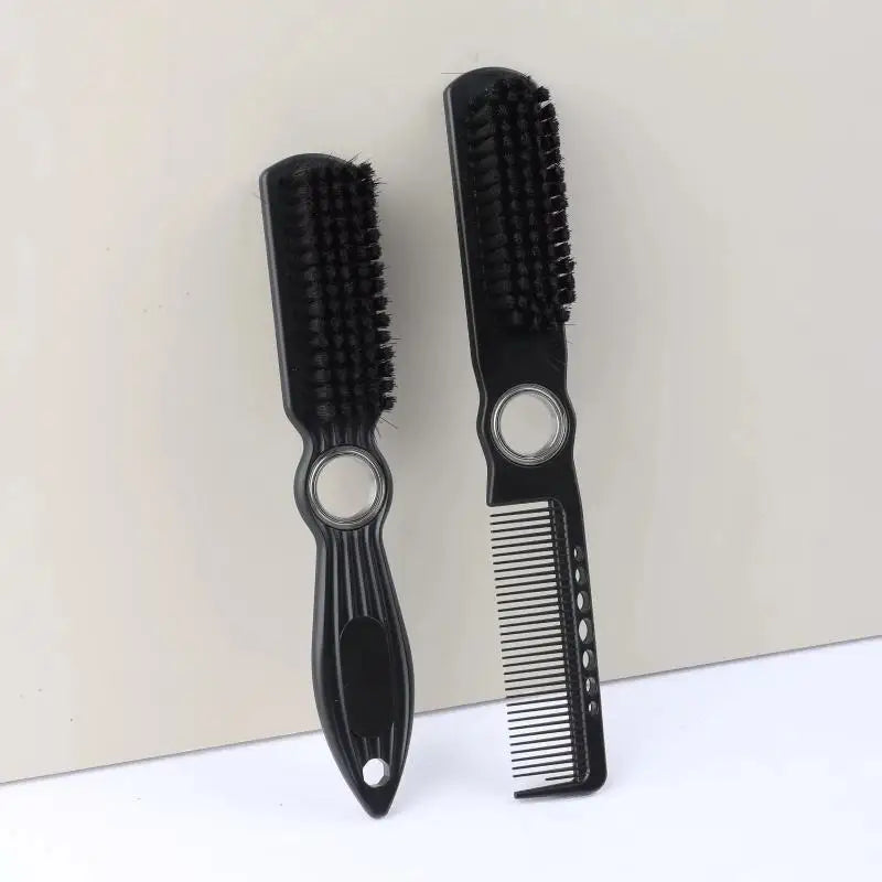 YOVIP 360° Rotating 2-in-1 Barber Brush & Comb Hair Tool Barber Brush & Comb SWANS