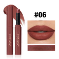 6-Color Velvet Matte Lipstick – Long-Lasting & Highly Pigmented Velvet Matte Lipstick SWANS 06
