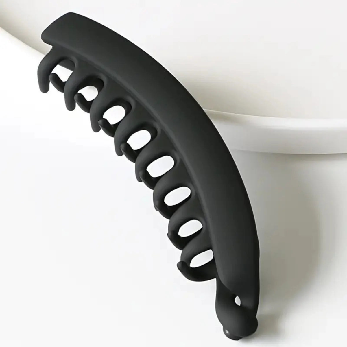 Tortoiseshell Hair Comb – Stylish Barrette for All Hair Types Hair Comb Barrette SWANS Matte black