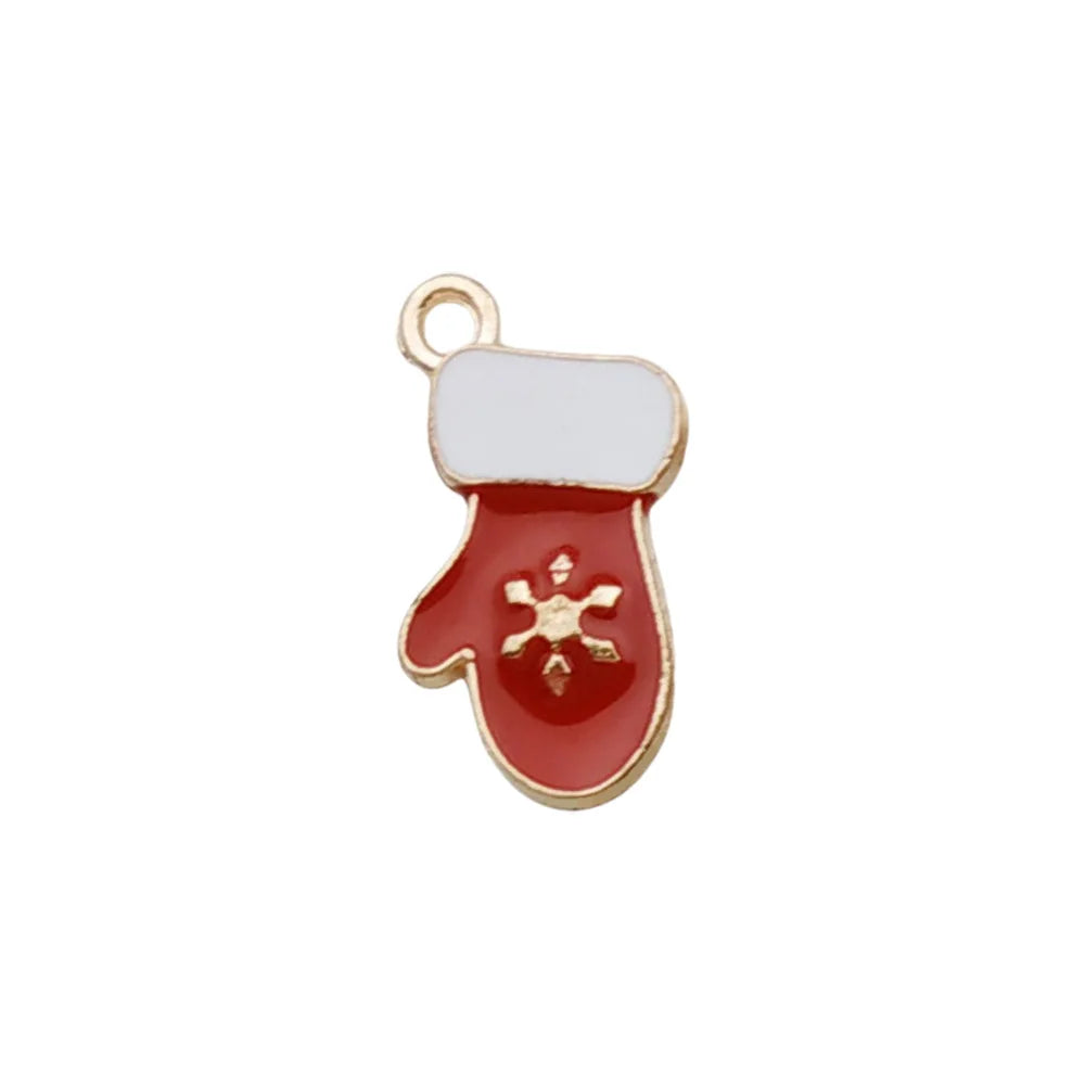 Christmas DIY Jewelry Charms – Santa, Tree & Snowflake Pendants DIY Jewelry Charms SWANS L-10x20mm