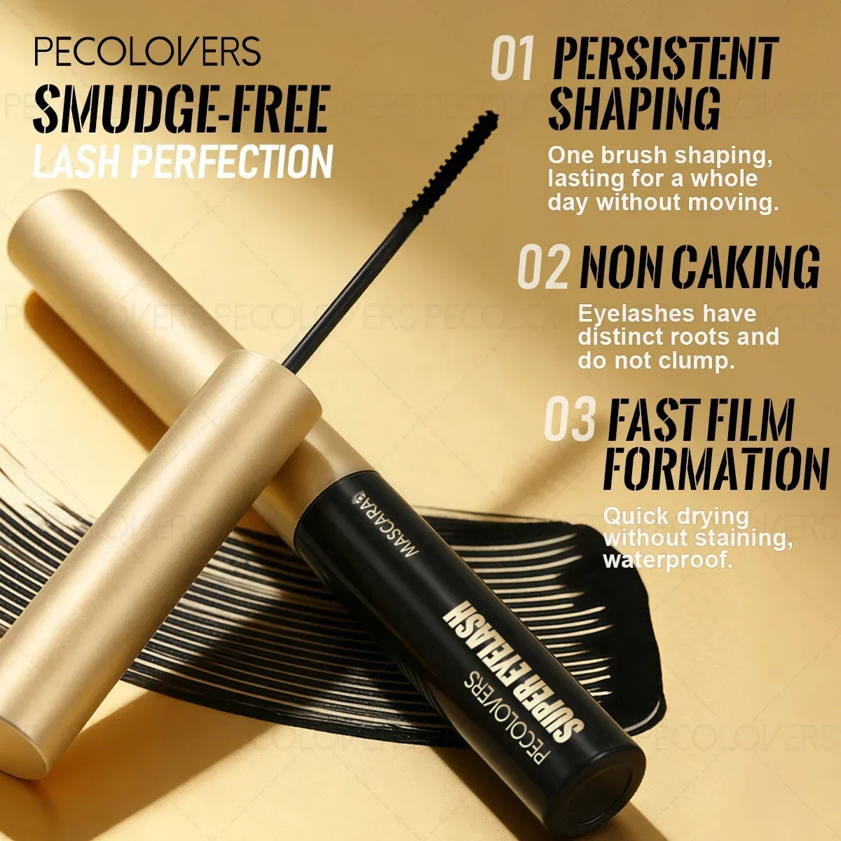 7-Piece Waterproof Eye Makeup Set – Palette, Liner & Mascara Eye Makeup Set SWANS