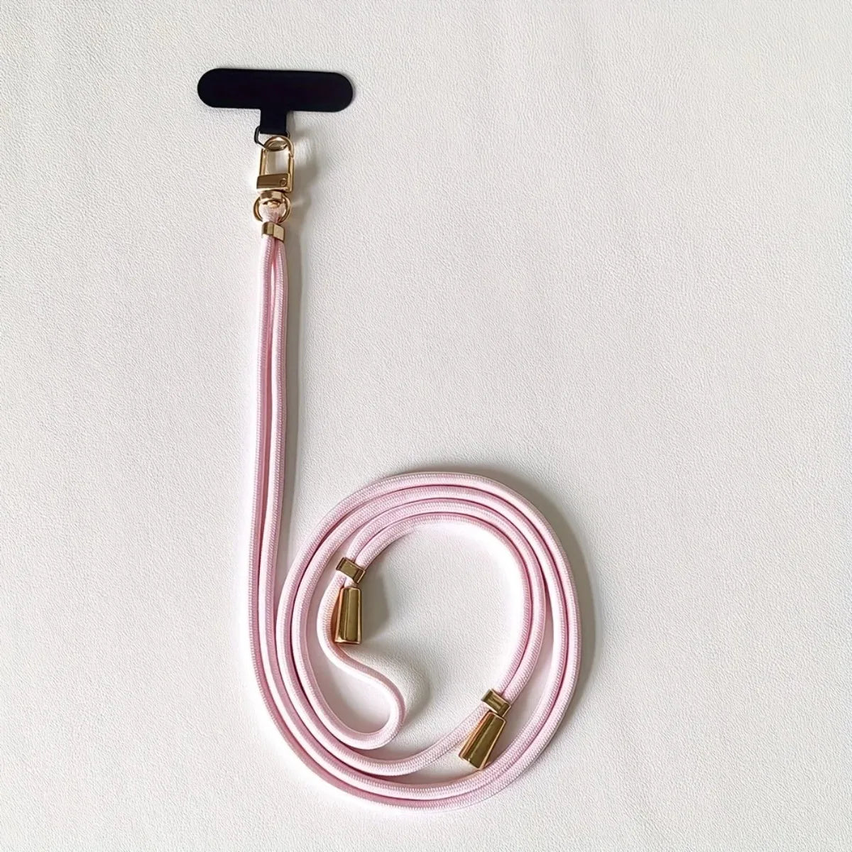 Adjustable Crossbody Phone Strap Gold Buckle – Hands-Free Crossbody Phone Strap SWANS