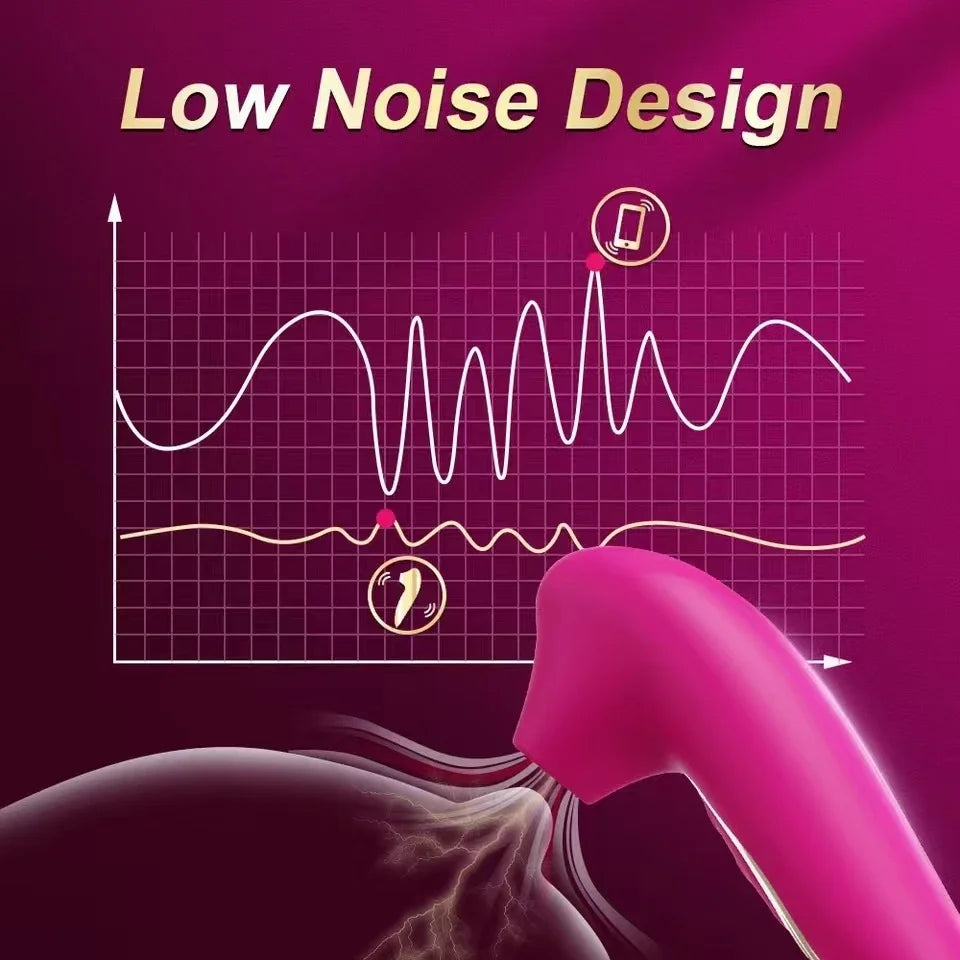 AIDEYA 7-Mode Suction Vibration Massager – IPX6 Silicone Personal Massager SWANS