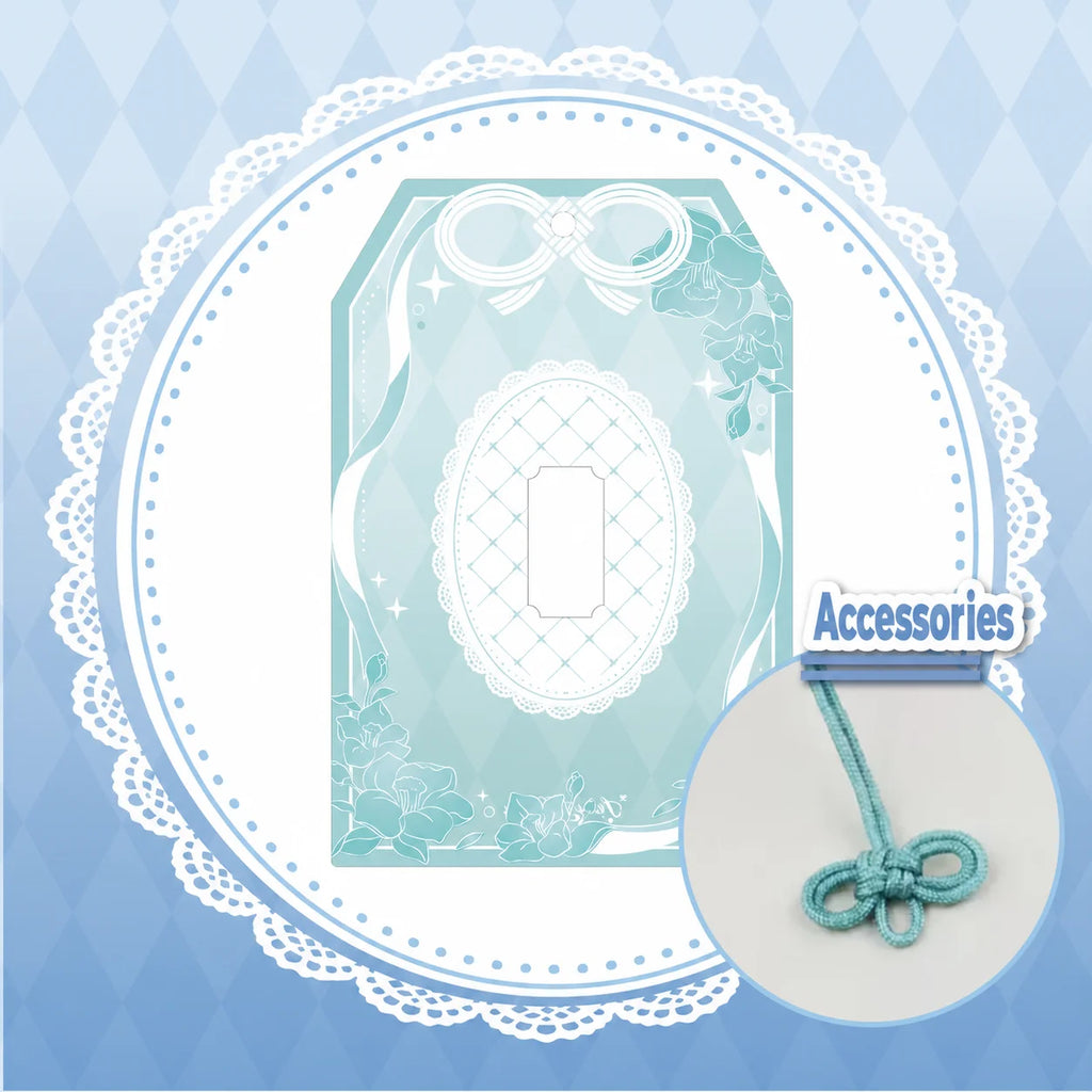 Omamori PVC Card Holder Ita Bag Charm with Lanyard Card Holder Charm SWANS Green