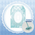 Omamori PVC Card Holder Ita Bag Charm with Lanyard Card Holder Charm SWANS Green