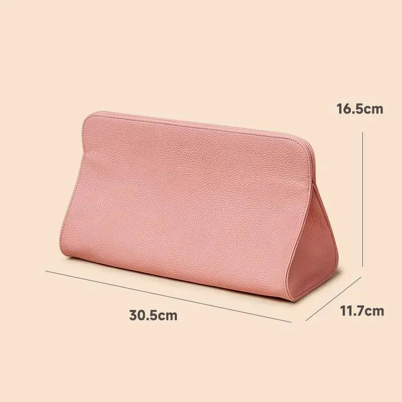 YOVIP Hair Dryer & Curling Iron Travel Storage Bag – PU Hair Tool Storage Bag SWANS Pink