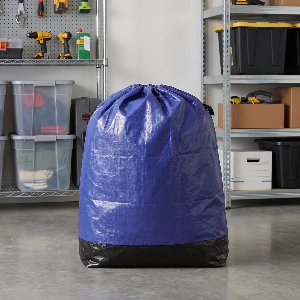 Inflatable Bounce House Storage Bag – Heavy Duty 47x39" Blue Inflatable Storage Bag SWANS