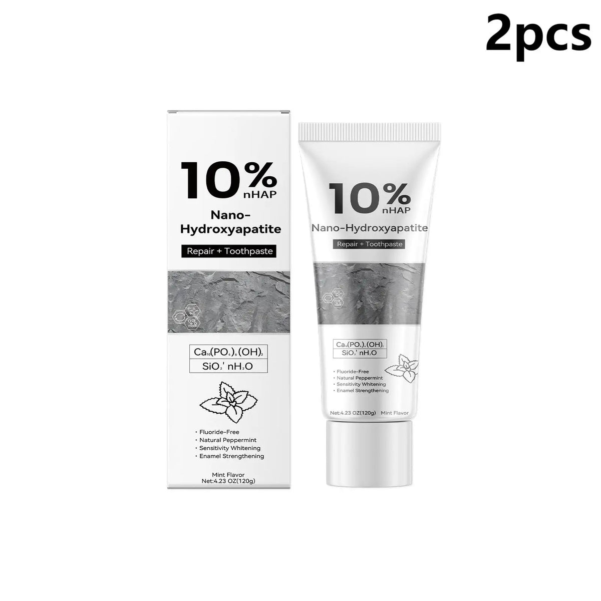 SWANS Nano Hydroxyapatite Toothpaste – Whitening & Enamel Whitening Toothpaste SWANS 2pcs