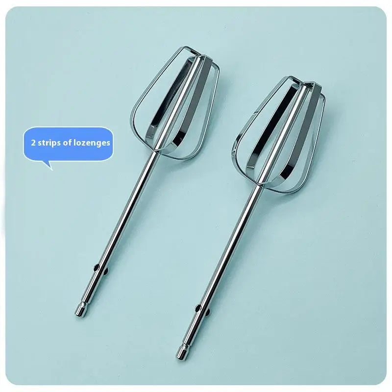 Stainless Steel Egg Beater Stirring Hook & Kneading Stick Set Mixer Attachment Set SWANS A 2PCS