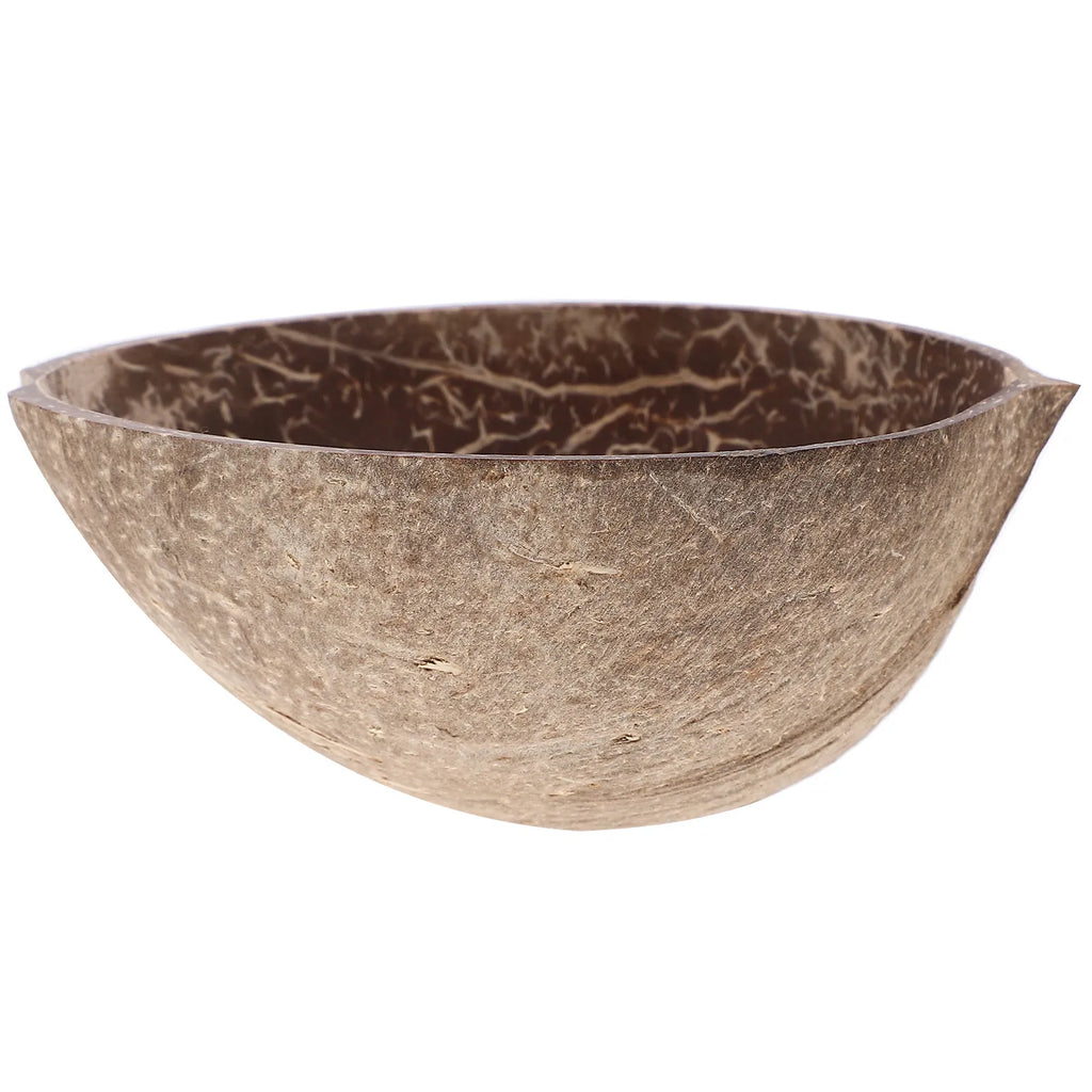 Handmade Natural Coconut Shell Bowl – Food-Safe Serving Bowl Coconut Shell Bowl SWANS