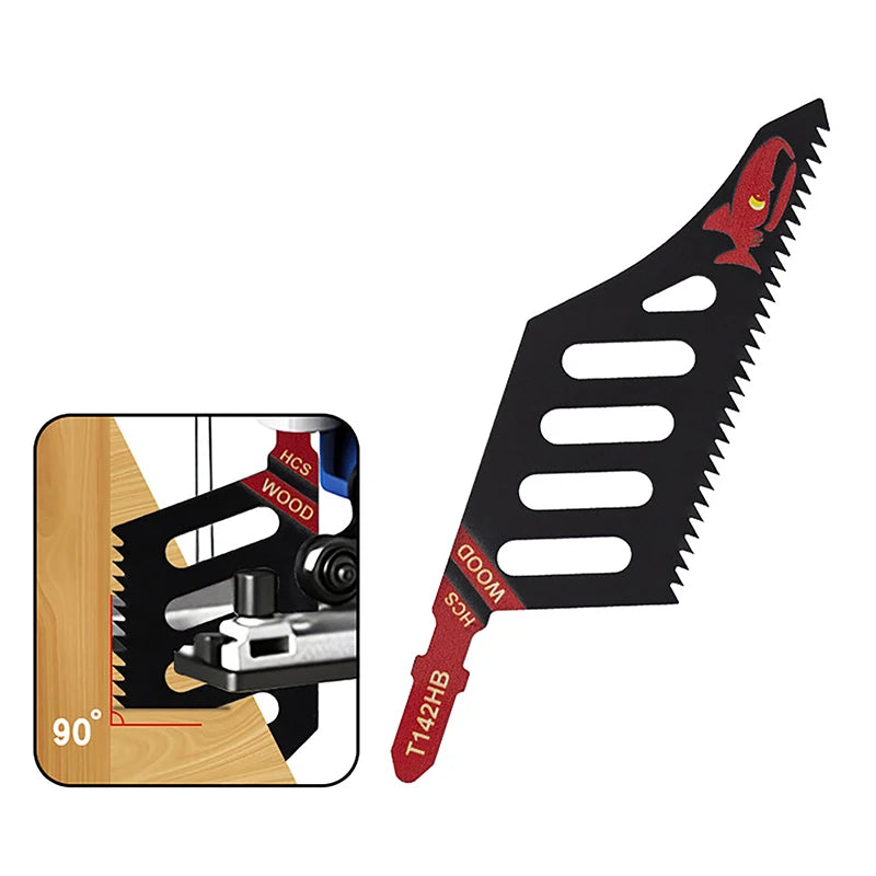 Heavy Duty T-Shank Jigsaw Blades – Extra Long Carbon Steel Jigsaw Blades SWANS