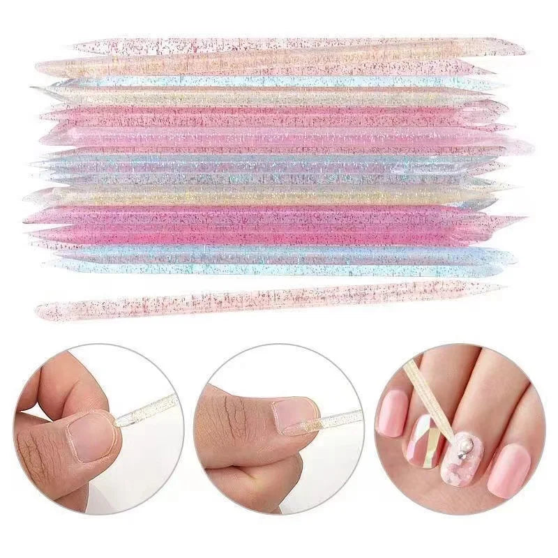 Cuticle Pusher Sticks – Manicure & Pedicure Nail Tools 10–200pc Cuticle Pusher Sticks SWANS