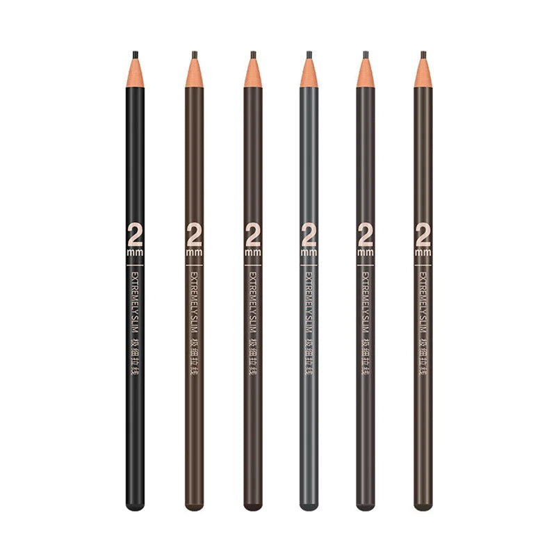 Waterproof Microblading Eyebrow Pencil – 6 Colors Long-Lasting Eyebrow Pencil SWANS