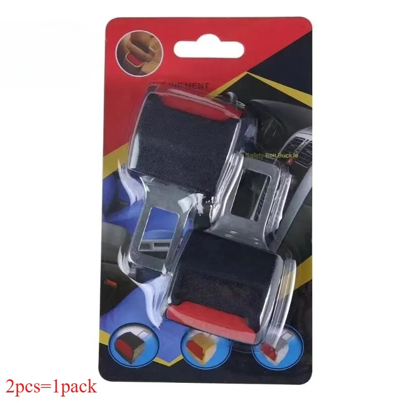 Seat Belt Lock Buckle Holder – Anti-Retraction Socket Extender Seat Belt Accessory SWANS aqdk-2 PCS