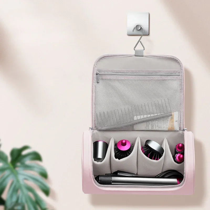 Portable Hair Dryer Bag – Travel Organizer for Dyson Airwrap Hair Tool Storage Bag SWANS