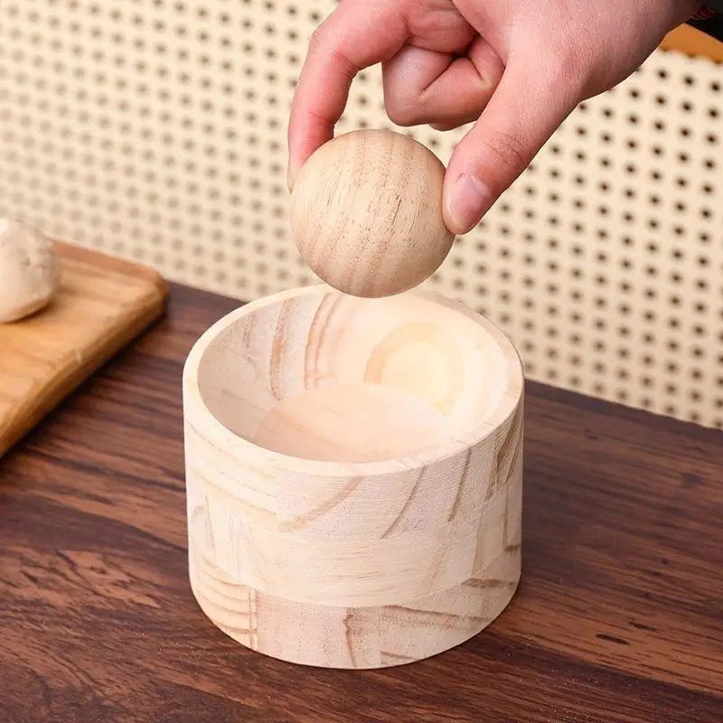 Wood Dumpling Maker Press Tool – Dough Skin Wrapper Mold Set Dumpling Press Tool SWANS
