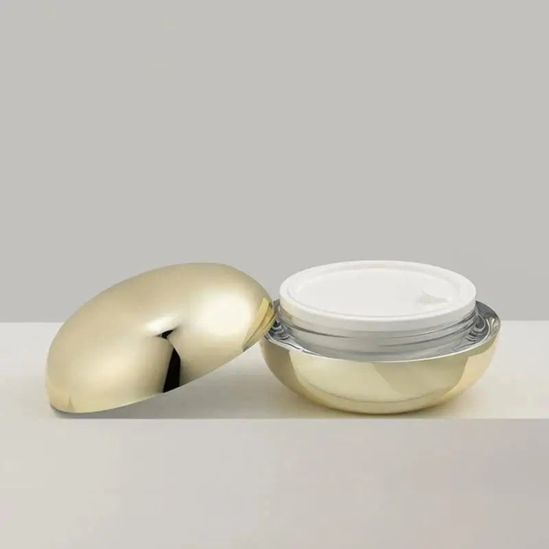 50g Gold Refillable Cosmetic Jar – BPA-Free Face Cream Container Cosmetic Jar SWANS