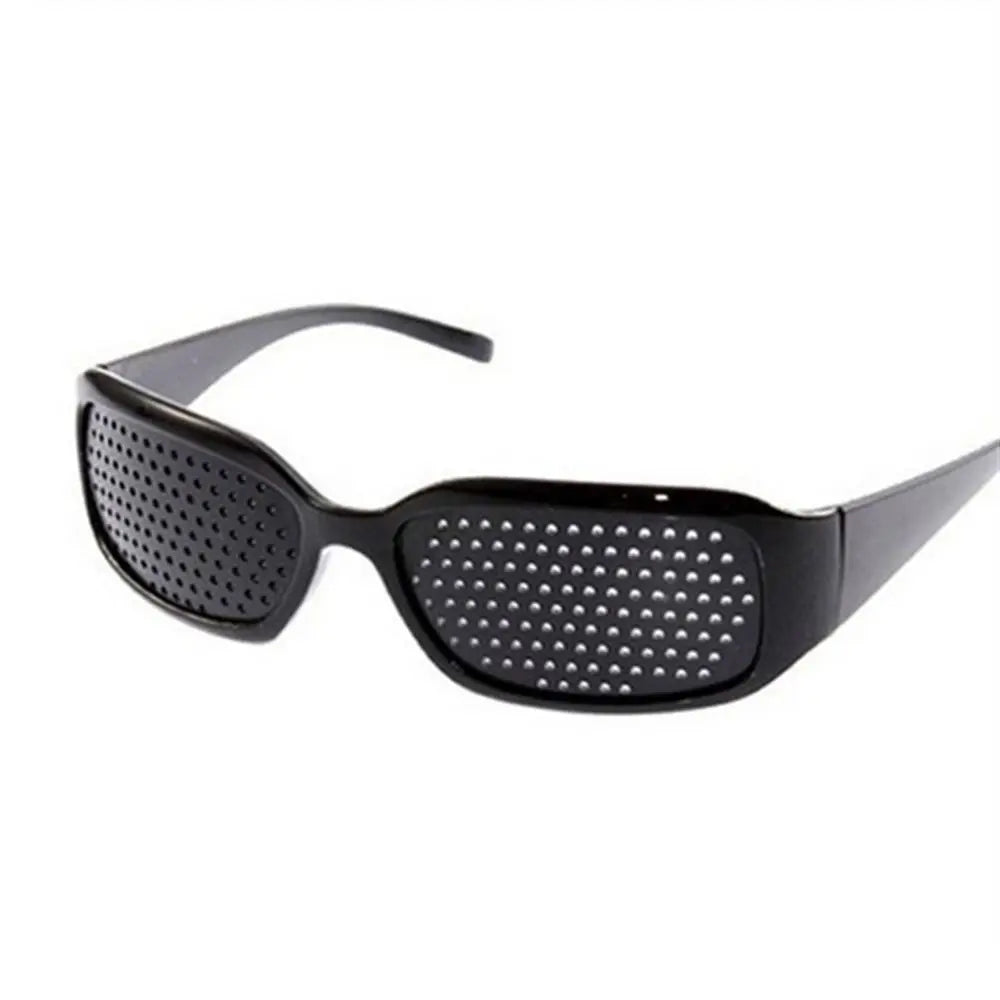 Pinhole Exercise Glasses – Unisex Vision Training Eyewear Black Vision Training Glasses SWANS black