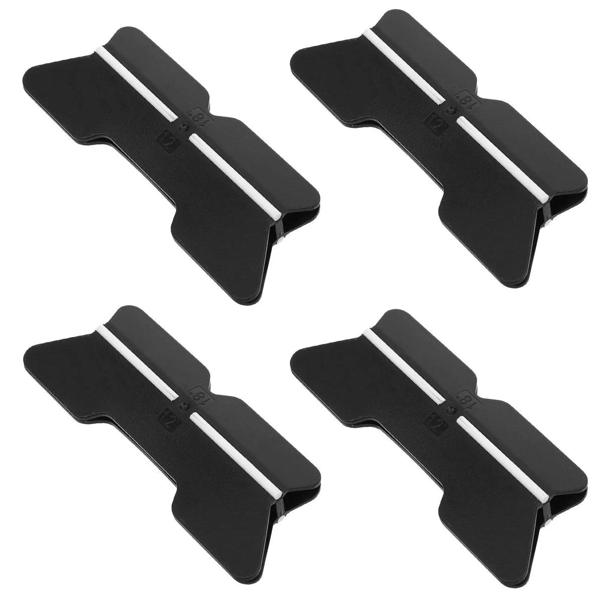 4-Pack Knife Sharpening Angle Guide Clips | Adjustable Non-Slip Knife Sharpening Guide SWANS