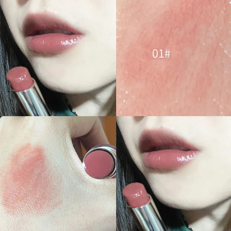 Water Gloss Mirror Lipstick – Crystal Jelly Moisturizing Lip Mirror Lip Gloss SWANS 01