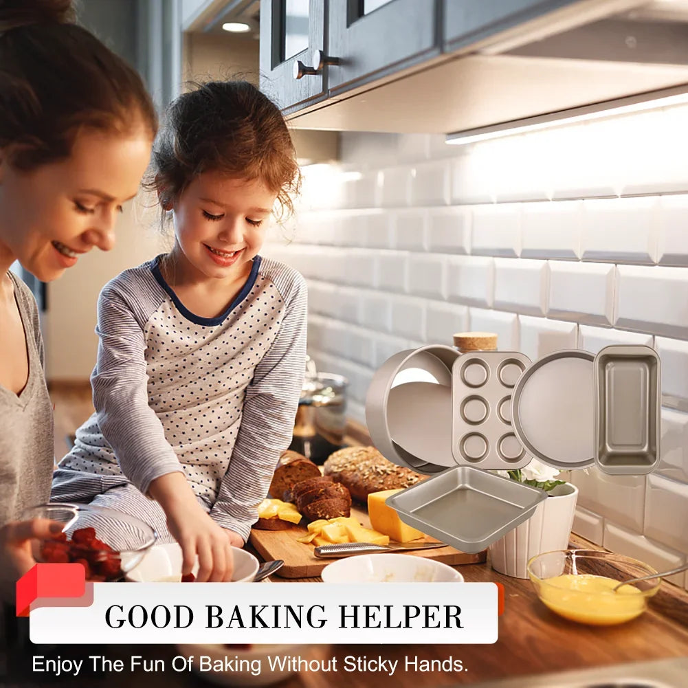 SWANS Non-Stick Carbon Steel Muffin & Cupcake Baking Pan Muffin Baking Pan SWANS