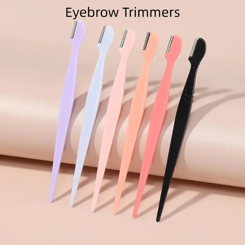 Stainless Steel Eyebrow Trimmer Set – Round Head 2/3/5 Pcs Eyebrow Trimmer Set SWANS