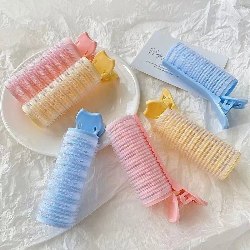 2PCS No-Heat Hair Volume Roller Clips for Fluffy Bangs Hair Styling Clip SWANS