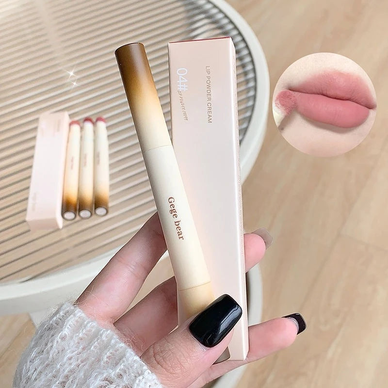 Velvet Mist Matte Lip Mud Stick – Sponge Tip, Lips & Cheeks Matte Lip Mud Stick SWANS