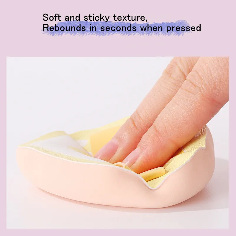 3-Pack Makeup Blender Sponge Puffs with Storage Box Makeup Blender Sponge SWANS