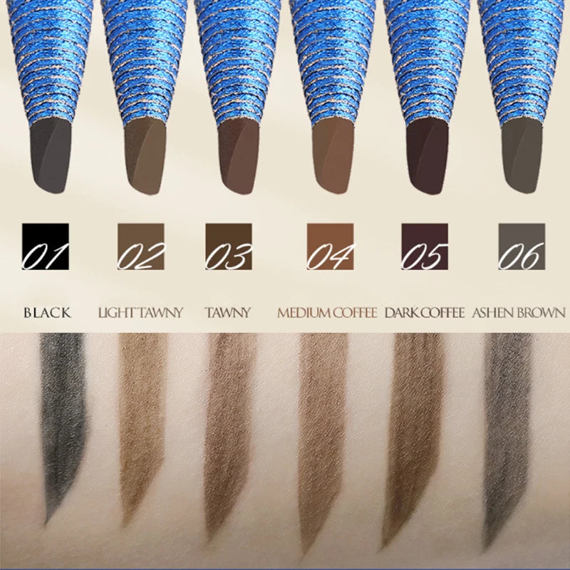 Waterproof Microblading Eyebrow Pencil – Long-Lasting Brow Pen Eyebrow Pencil SWANS