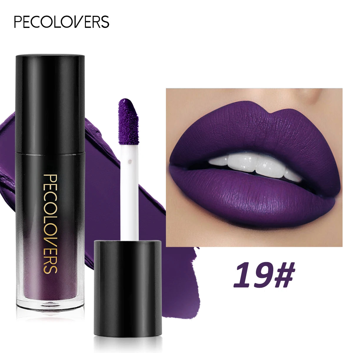 SWANS Waterproof Liquid Lipstick – Creamy & Long-Lasting Liquid Lipstick SWANS 19