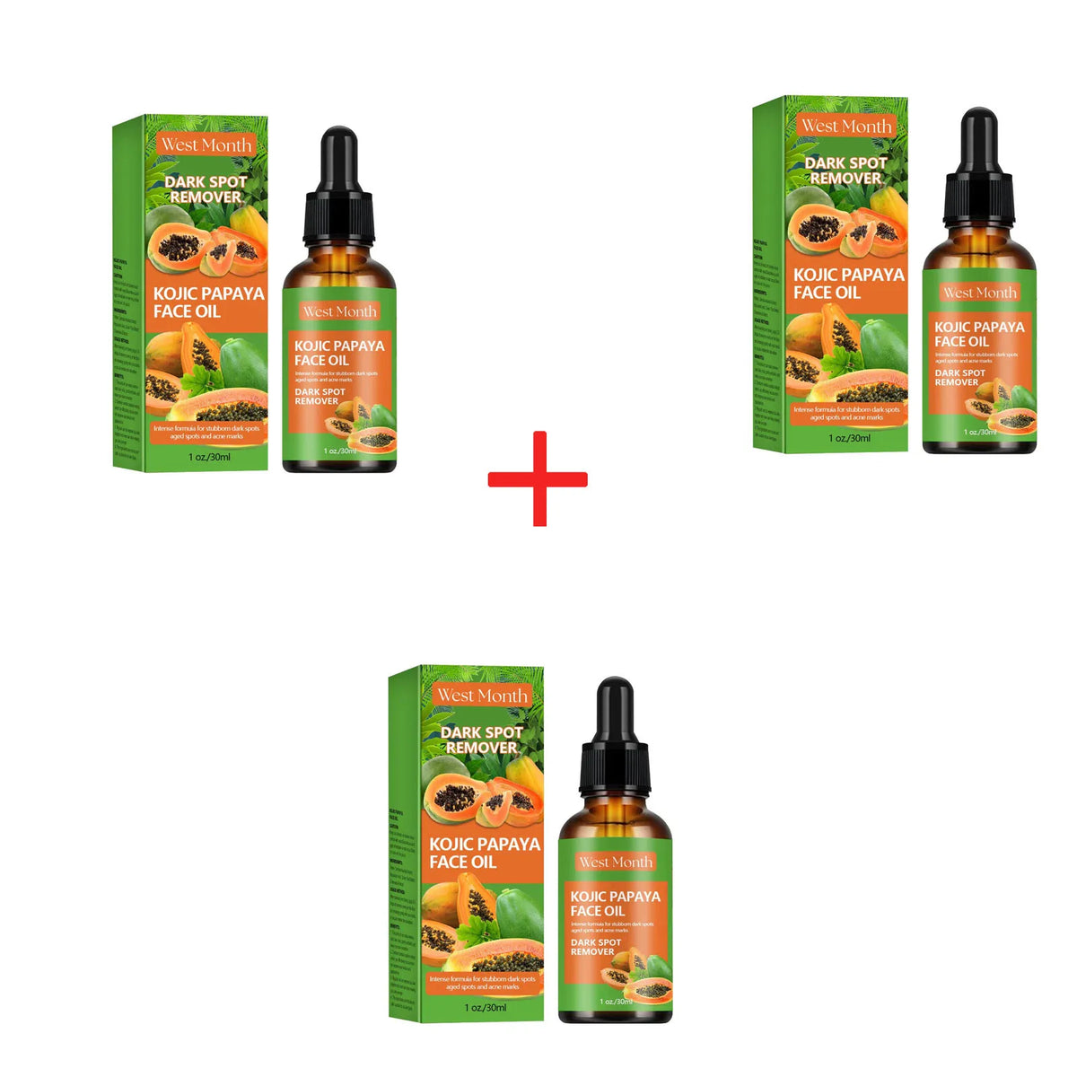 West Month Dark Spot Brightening Whitening Face Oil 30ml Brightening Face Oil SWANS 90ml Boxed