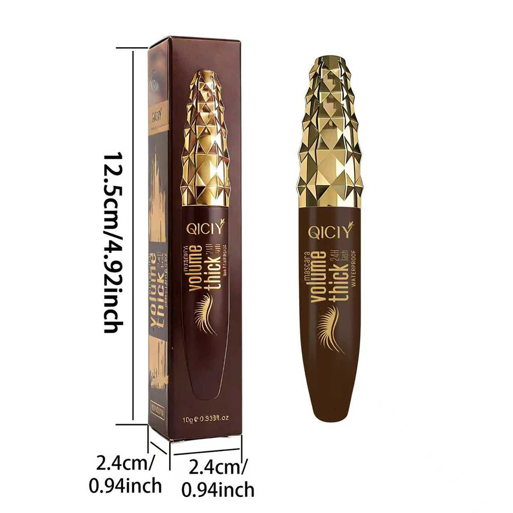 SWANS Waterproof Brown Mascara – Volumizing & Lengthening Waterproof Mascara SWANS