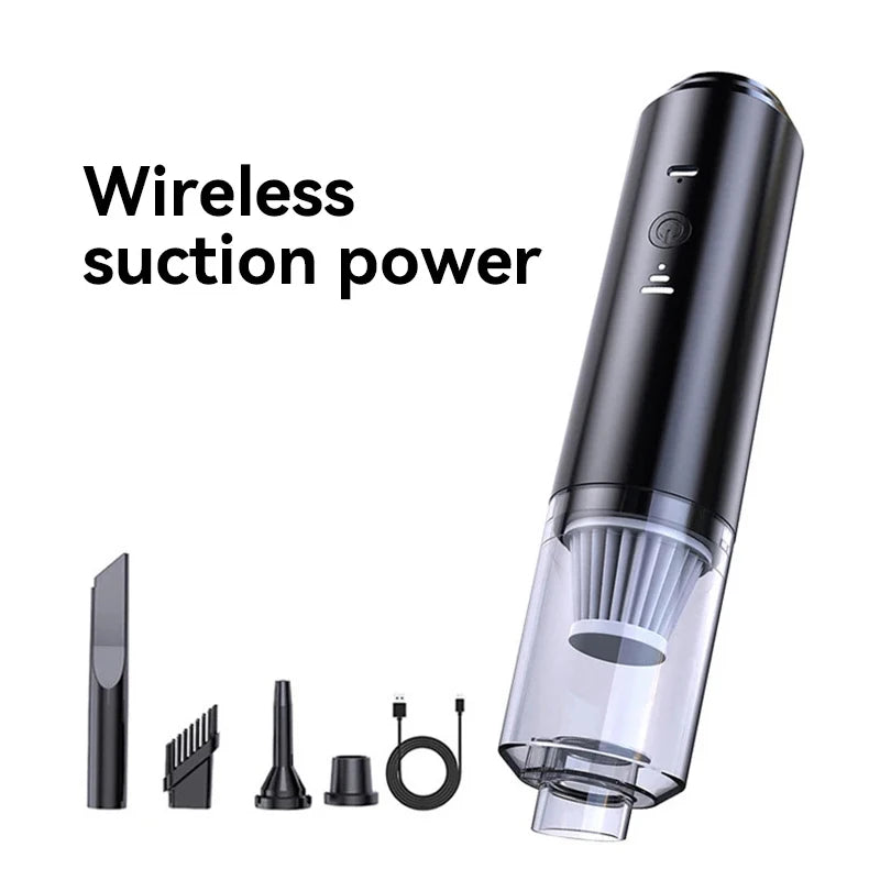XMSJ Cordless Handheld Vacuum – 10000mAh HEPA, 200 Min Runtime Handheld Vacuum Cleaner SWANS black