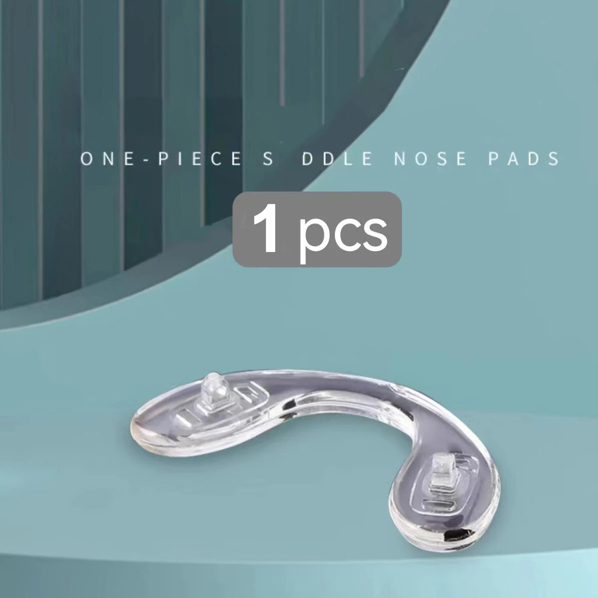 SWANS Silicone Eyeglass Nose Pads – Anti-Slip Comfort, 1/2/4pc Eyeglass Nose Pads SWANS 1PCS