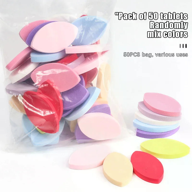 50-Pack Sponge Eyelash Extension Practice Pads – Reusable Lash Tool Lash Extension Training Pads SWANS
