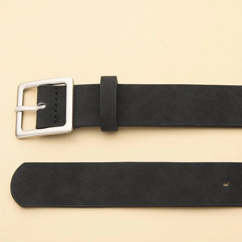 Women's Vintage Needle Buckle PU Leather Belt | Casual & Party PU Leather Belt SWANS