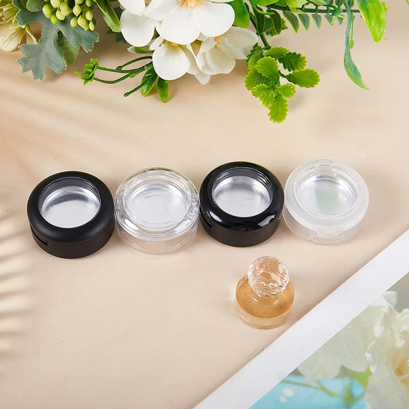 KuZHEN 26mm Magnetic Empty Eyeshadow Case & Pressing Tool Eyeshadow Storage Case SWANS