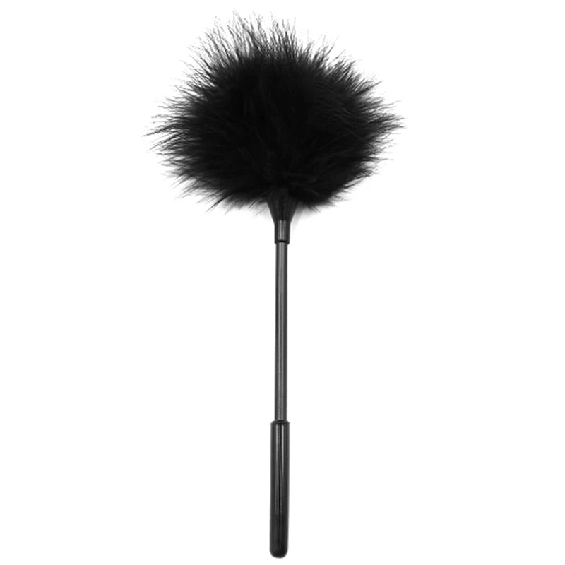 Couples Flirt Whip Flogger Tickler – Plastic 26.5cm Flirt Whip Flogger SWANS