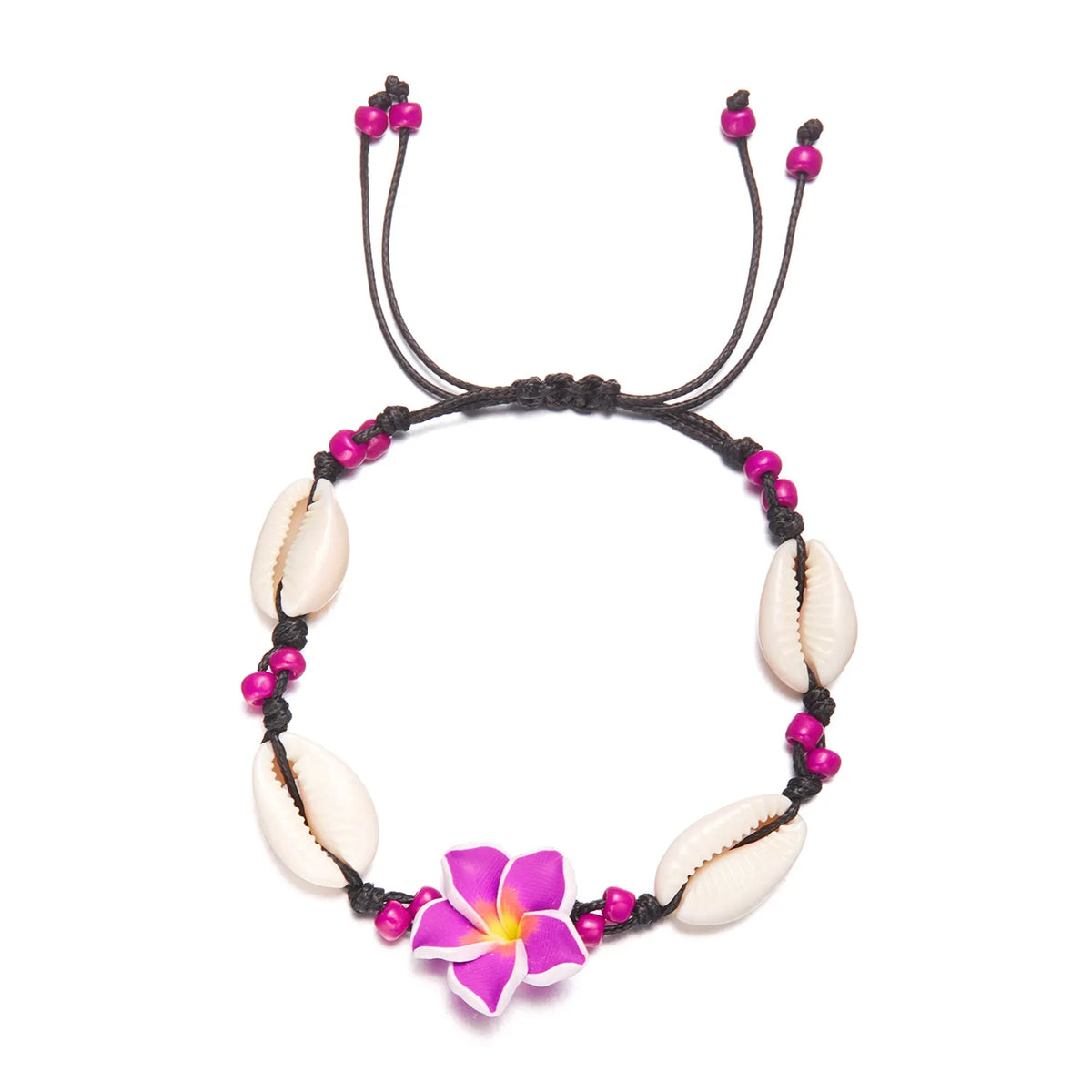 Tropical Flower Bracelet & Anklet – Bohemian Beach Jewelry Fashion Bracelet Anklet SWANS 6