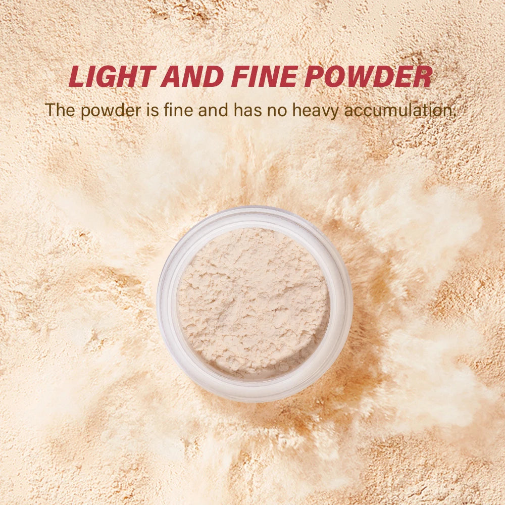 Matte Setting Loose Powder – Oil Control & Long-Lasting Finish Loose Setting Powder SWANS