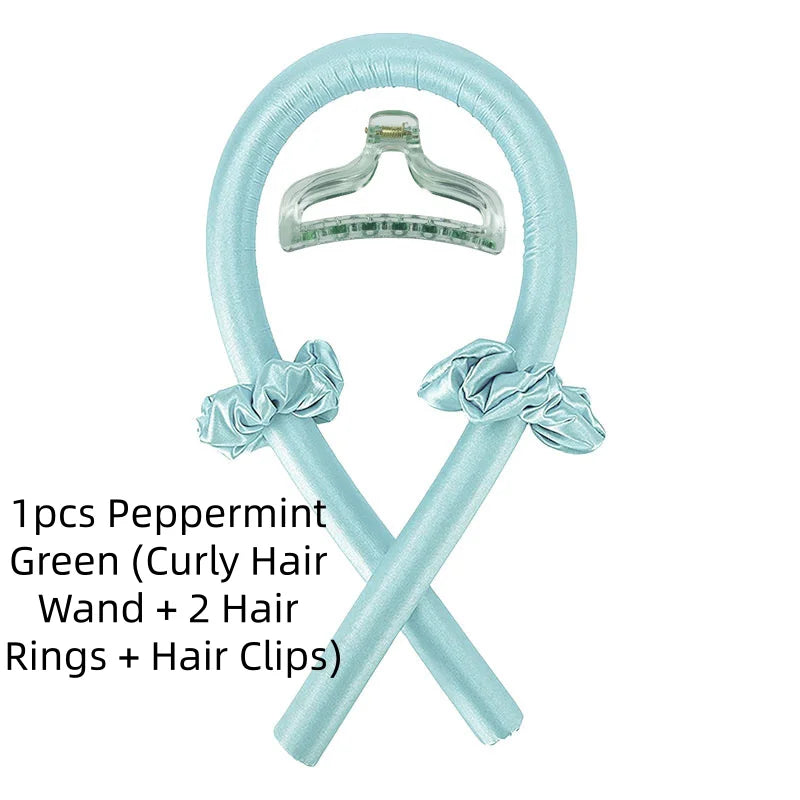 Foam No-Heat Sleeping Hair Curlers – Big Wave Styler 1/3/5pc