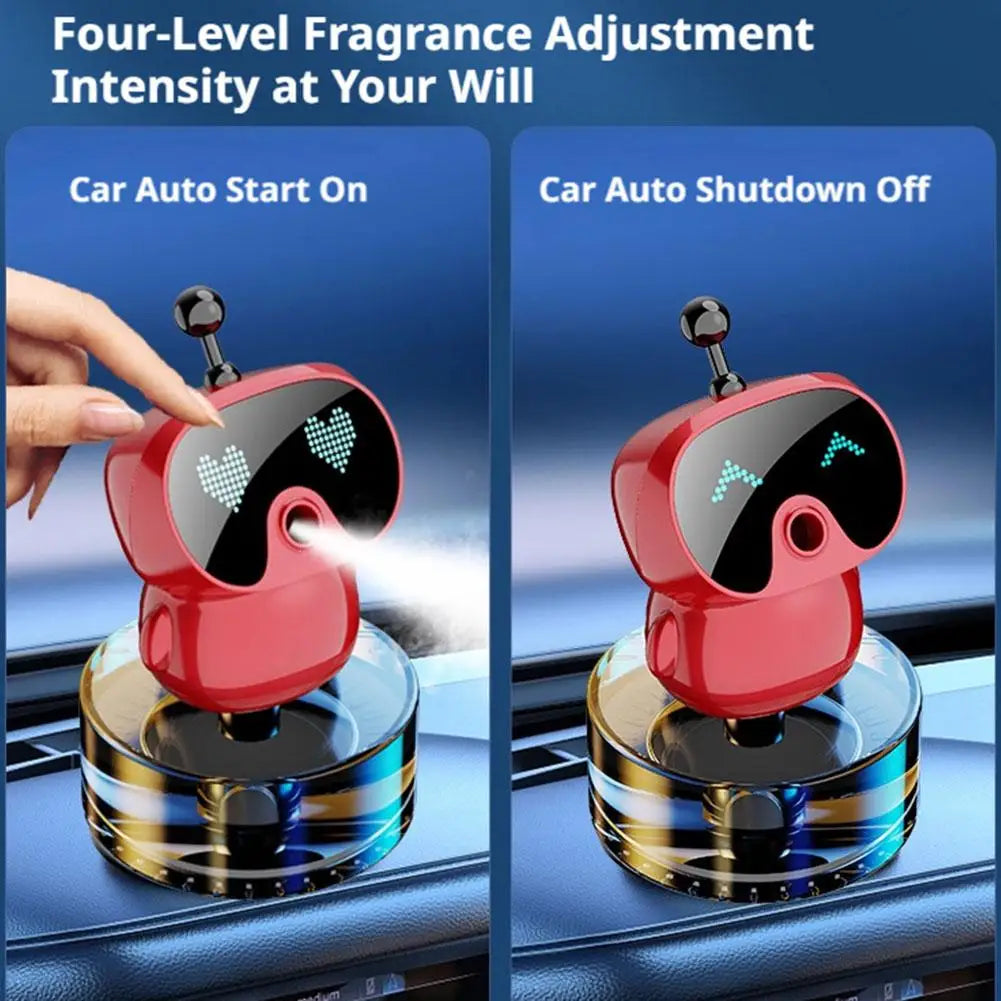 Smart Car Aromatherapy Diffuser – Robot Design Auto Air Freshener Car Aromatherapy Diffuser SWANS