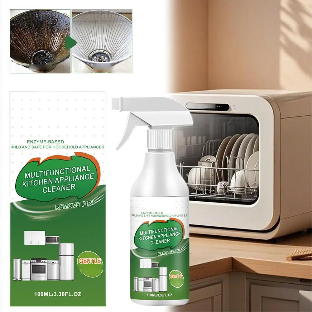 Kitchen Foam Spray Grease Remover – Oven, Stove & Range Hood Kitchen Foam Cleaner SWANS