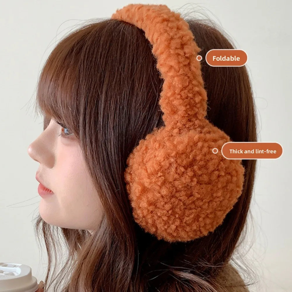 Windproof Foldable Plush Winter Ear Muffs – Unisex Ear Warmers Winter Ear Muffs SWANS