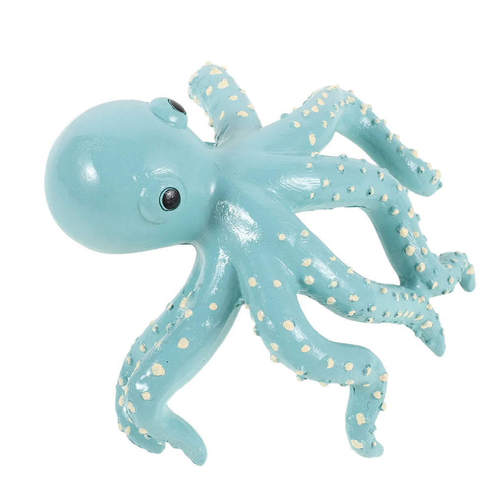 Climbing Octopus Resin Figurine – Pot Hugger & Aquarium Decor Resin Figurine SWANS