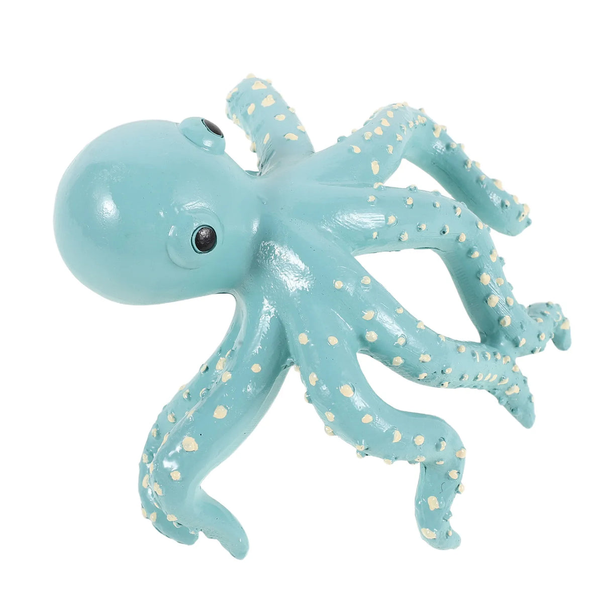Climbing Octopus Resin Figurine – Pot Hugger & Aquarium Decor Resin Figurine SWANS
